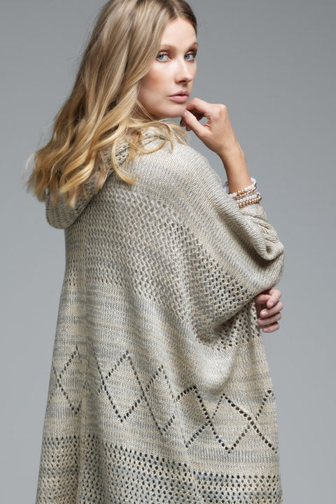Lucia Poncho Oatmeal